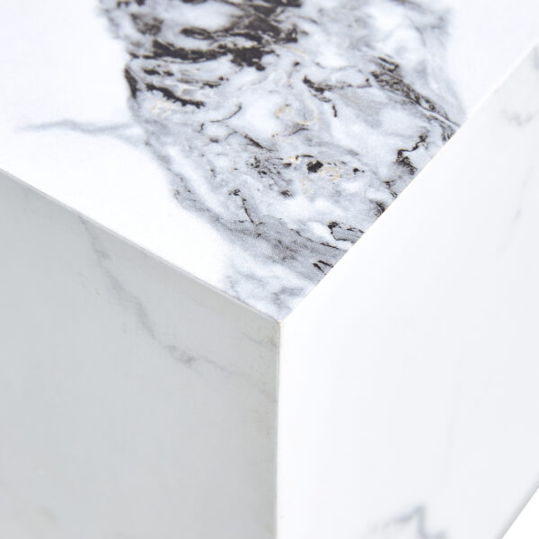 fcccff240b034b068d0eb40cff5fcb33_20230822_e20f7edde70dcdc01532225e07a8233b Modern MDF Coffee Table with Marble Pattern - 39.37x23.62x11.81 inches - Stylish and Durable Design W1151119518
