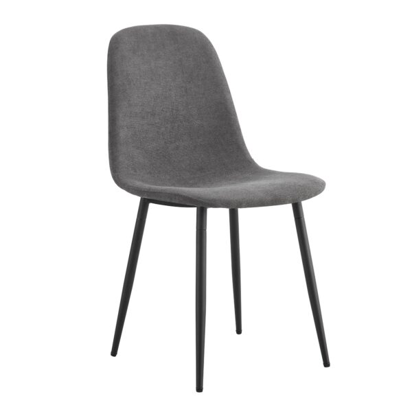fd0d007d999449849477d04ea54483d9_20220817_3fd72114fd9fe35a526bd911c78fcd57 Dining Chairs Set of 4, Modern Mid-Century Style Dining Kitchen Room Upholstered Side Chairs. Accent Chairs with Soft Linen Fabric Cover Cushion Seat and Black Metal Legs.W115149080.