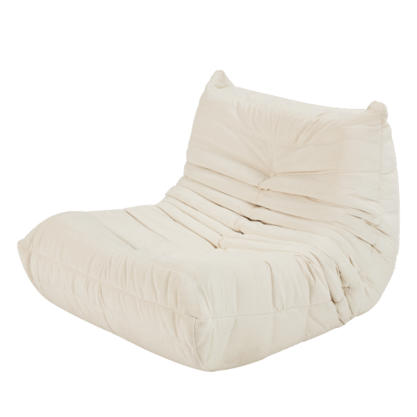 No Installation Bean Bag Chair Big Beanbag Chair for Adults Bean Bag Lounger Foam Chair for Home, Apartment, Living room or Gaming Venue Sofa in a box