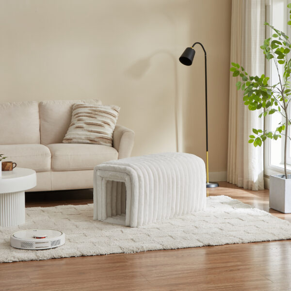 089e6ca97fd04bd2aec6d9282126f414_d6a75829958c911826b61ab4e613a61e Ottoman Storage Bench Pet Supplies Corduroy Bench Cat's nest to hide For the Living Room, Entryway and Bedroom