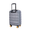Carry On Luggage  Airline Approved18.5" Carry On Suitcase With TSA Approved Carry On Luggage With Wheels Carry on Bag Hard Shell Suitcases, DARK GREY