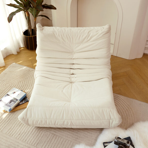 No Installation Bean Bag Chair Big Beanbag Chair for Adults Bean Bag Lounger Foam Chair for Home, Apartment, Living room or Gaming Venue Sofa in a box