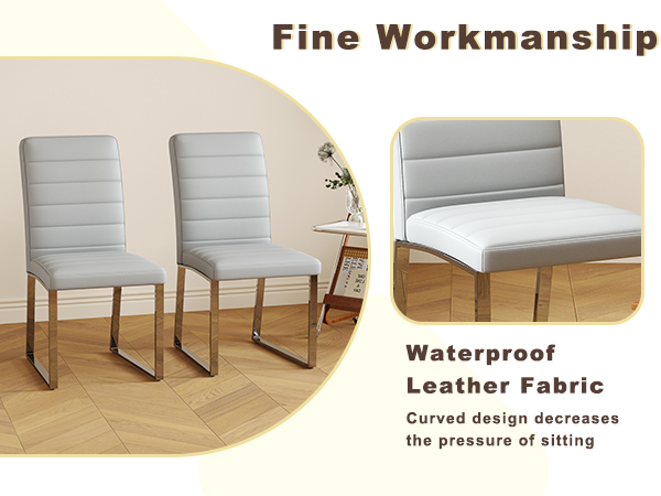 0ee7331ffc3f42368f489b2c6b47856b_5c7d4b4bc5e29a08952daf228950404a 4-Pack - Heavy-duty chairs set: 2.1" thick cushion, iron frame, perfect for home or office. Classic colors, great value