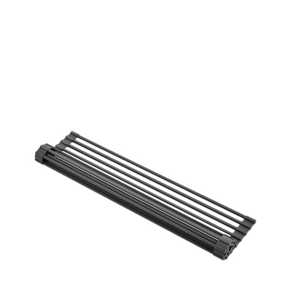 Purifier Kitchen Faucet Drinking Water Faucet With Roll Up Dish Drying Rack, Pull Down Water Filter Kitchen Sink Faucets (Matte Black)