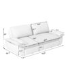 73.2" Queen Pull Out Sofa Bed,3-in-1 Convertible Sleeper Sofa,Multi-Functional Velvet Loveseat Bed,Black(Old Sku:W1885P154641/W1885P214788)