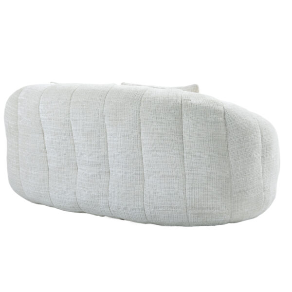 Bean Bag sofa Lazy Sofa Durable Comfort Lounger High Back Bean Bag Chair Couch for Adults and Kids, Indoor & Outdoor, Accent Floor Soft Lounge Chair  (Beige chenille)