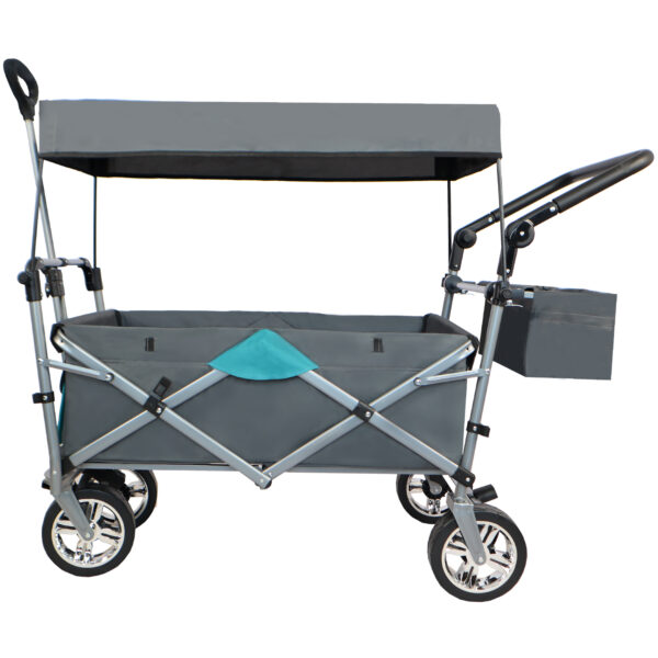 1712d5070d4f437a8687b3901c6371da_f977c0318f433a9d4ed5863f2789ad3f Push & Pull Utility Folding Wagon with Removable Canopy