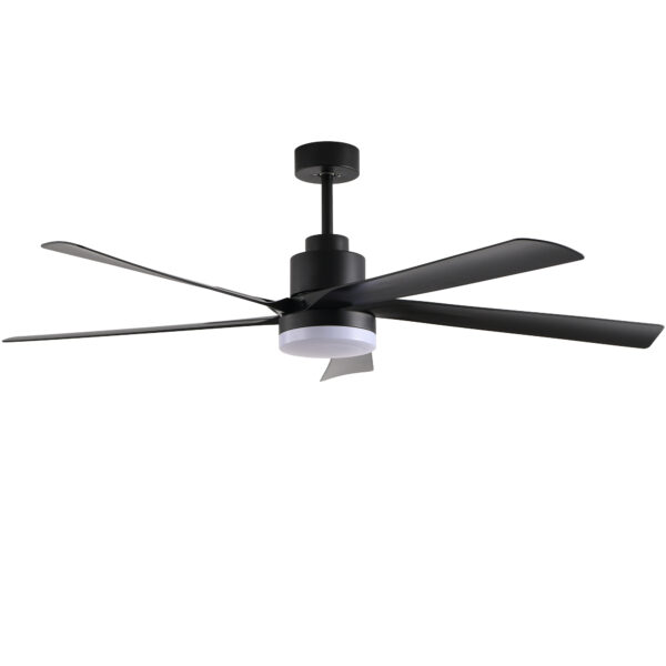 180a71c5600e41b19f3be5fe378968f7_57ca53baf3fc8c2a4619763be061454f 65 Inch Black Ceiling Fan with Light, 5-Blade Dimmable LED Ceiling Fan with Remote Control, Modern Quiet Design for Living Room and Bedroom (Silent/6-Speed/Reversible/DC Motor)