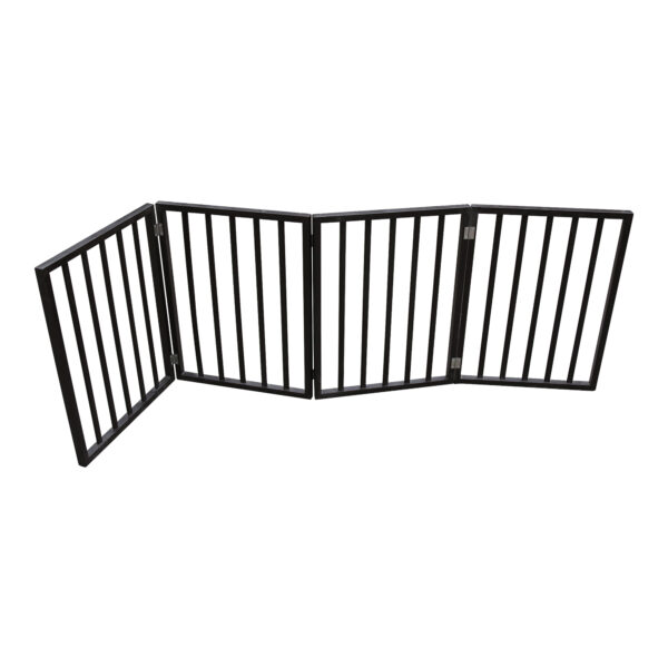 1a804a8279024b01905be23039644251_20210407_a5c15218ad37088bf938eded317d7fc2 Pet Gate - Dog Gate for Doorways, Stairs or House – Freestanding, Folding, brown, Arc Wooden