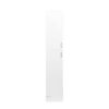 Freestanding  Cabinet with Inadjustable Shelves and two Doors for Kitchen, Dining Room, White