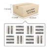 12*12 Waterjet marble,White Grey 2 color, natural marble, for floor and wall,polished marble tile, natural stone, genuine marble, real marble, 1 box each pattern 4 pcs