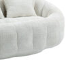 Bean Bag sofa Lazy Sofa Durable Comfort Lounger High Back Bean Bag Chair Couch for Adults and Kids, Indoor & Outdoor, Accent Floor Soft Lounge Chair  (Beige chenille)