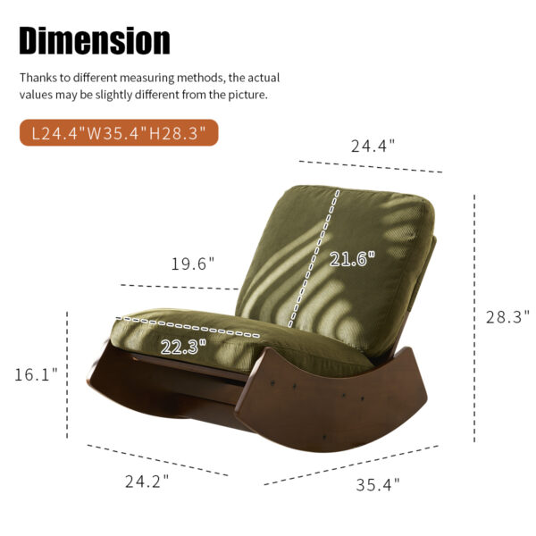 22f71f8f858d4cb69a5b8328ce3de17b_20240122_6d1745b7f6bf2048f26213adb19f9594 Comfortable Glider Rocking Chair, High-Quality Upholstery Glider Chair, Solid Wood Frame, Perfect for Multiple Settings Accent Reading Chair for Bedroom,Living Room,Nursery