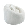 Bean Bag sofa Lazy Sofa Durable Comfort Lounger High Back Bean Bag Chair Couch for Adults and Kids, Indoor & Outdoor, Accent Floor Soft Lounge Chair  (Beige chenille)