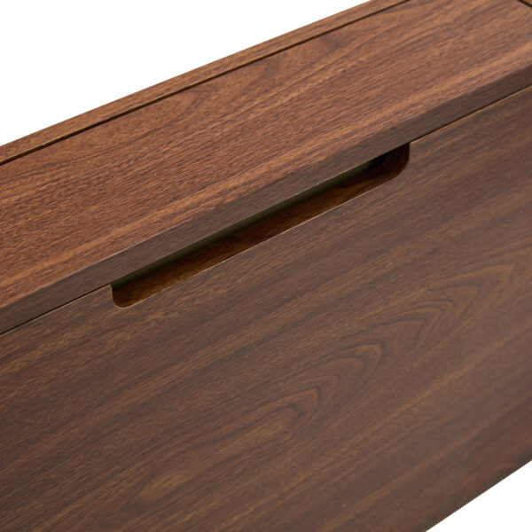 27e13a5c22ee495a854e20e107b722e9_0bf655a04ec7c120ceb83f0a8040bd6f Elegant Dark Wood Grain Bar Table-50 Inches Long, a Practical Choice for Modern Homes.Dark Wood Grain Texture Sticker,Equipped With Two Drawers.Serving As A Bar Table Or A Desk.