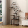 (Heart Shape) Plant Stand Indoor with Grow Lights, Tiered Indoor Plant Shelf, Metal Plant Flower Holder Stand, S-Shaped Plant Rack for Home, Patio,Plant Stand,Plant Stand Indoor
