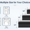 Queen Size Mattress,12 Inch Hybrid Mattress, Individually Pocketed Innerspring, Medium Firm