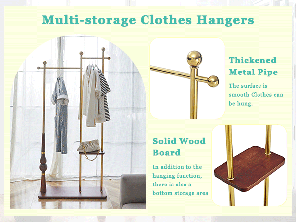 2f2b5badb2f14828abfb67611b79df08_64ae477bef48a1058f42c0540683e8bf 70" Tall Industrial Coat Rack for Entryway, Solid Wood & Stainless Steel Clothing Rack, Double Layer Hanger for Coats, Hats, Bags, Scarves, Shoes Storage, Vintage Wood Grain & Metal, Heavy Duty
