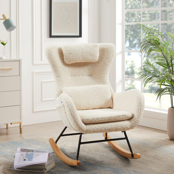 2f44f9accc134e519439eefc4146fb84_20230808_7d45ac78d2fa233967570c21bbf21778 Rocking Chair Nursery, Modern Rocking Chair with High Backrest