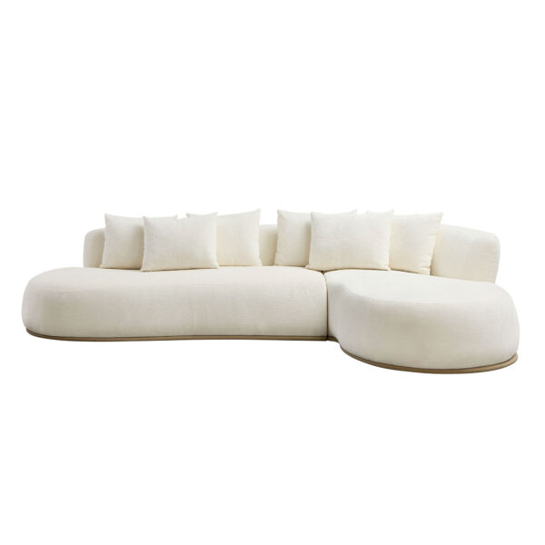 VSF1112 sofa beige chaise right