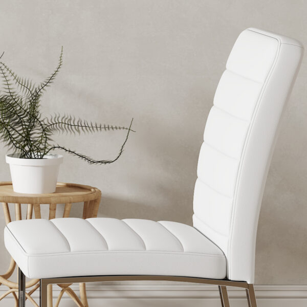 34354d66b103417b916f5265d5e867d9_6c286543cc52ccea332bb71168a269b0 4-Pack - Heavy-duty chairs set: 2.1" thick cushion, iron frame, perfect for home or office. Classic colors, great value W1151134525