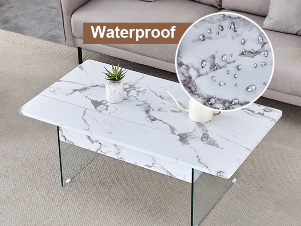 349f0046d7a846388000649a44293356_7b2260b2f0fb5dff9aacacf0b360a50b Multifunctional Lift Top Coffee Table -White Marble Pattern, Essential for Modern Homes.Tempered Glass Legs,Multiple Color Options,Lift Top Feature.Perfectly Fitting Into Both Living Rooms And Office.
