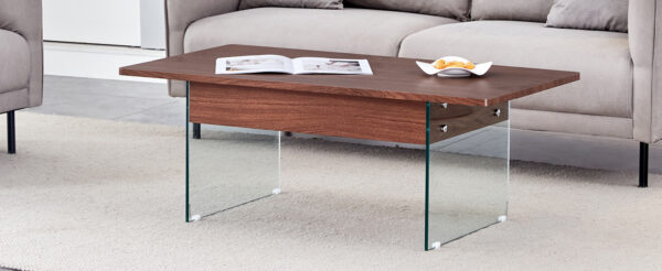 431b3563fb4d471689c57272c18115a2_ddea0b7da86fe0e45faa2986a12bf96b Multifunctional Lift Top Coffee Table -Dark Wood Color Grain Sticker, Essential for Modern Homes.Tempered Glass Legs,Lift Top Feature.Perfectly Fitting Into Living Rooms And Office.