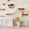 Ottoman Storage Bench Pet Supplies  Corduroy Bench Cat's nest to hide  For the Living Room, Entryway and Bedroom