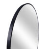 32 Inch Black Metal Framed Round Bathrrom Mirror for Wall.(W2203134044)
