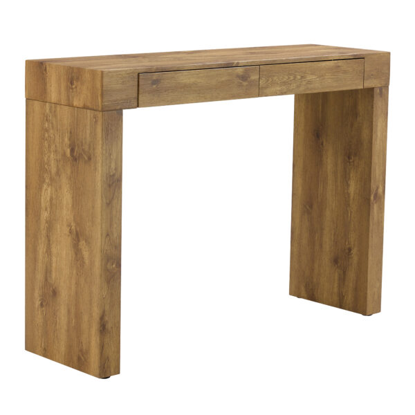 4860e14e6879414187b4247423a28b69_5d9fc5c77ef58c1d5f2b7f014f341402 Elegant Natural Wood Grain Bar Table-50 Inches Long, a Practical Choice for Modern Homes.Wood Grain Texture Sticker,Equipped With Two Drawers.Serving As A Bar Table Or A Desk.