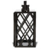 ANTON  14"H STAINLESS STEEL LANTERN