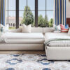 Upholstered Double Twin Size Daybed with Trundle and Drawer, Beige(Expected Arrival Time: 6.27)