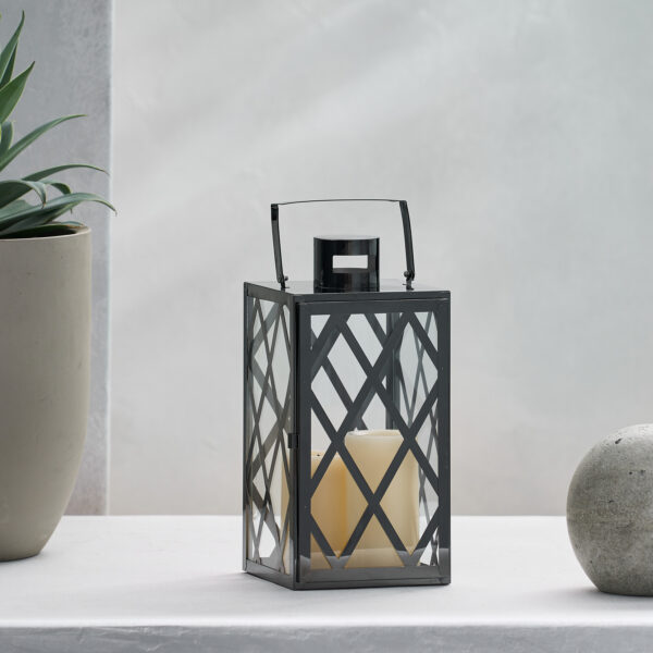 51a8c2ce60fb4a4494f57fa420d69ab1_l6hehmewqajwjeuqy6ol ANTON 14"H STAINLESS STEEL LANTERN