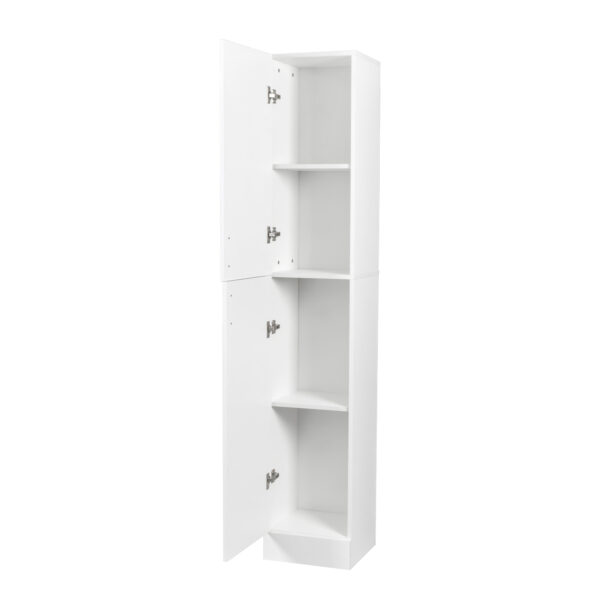 53c12e895a704cda92675ac09af113a7_20221123_57c41f4b02b8c5b693621ab9229cf151 Freestanding Cabinet with Inadjustable Shelves and two Doors for Kitchen, Dining Room, White