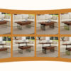 Multifunctional Lift Top Coffee Table -Dark Wood Color Grain Sticker, Essential for Modern Homes.Tempered Glass Legs,Lift Top Feature.Perfectly Fitting Into Living Rooms And Office.