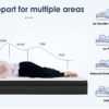 Queen Size Mattress,12 Inch Hybrid Mattress, Individually Pocketed Innerspring, Medium Firm