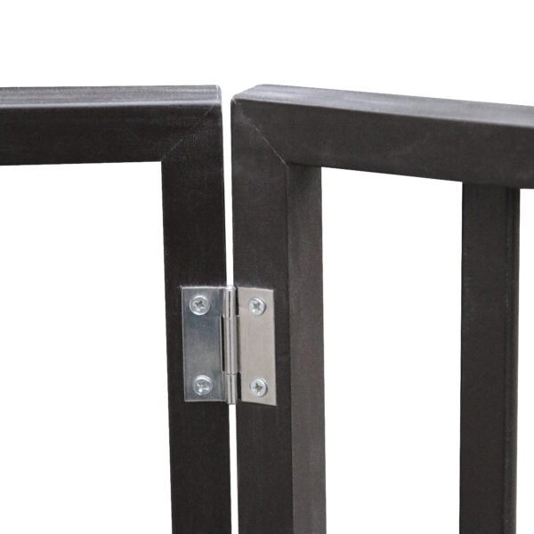 56c8274019a048fdbf8d417c8725e2be_20210407_56b0915c09299a291310c9eda3e0f518 Pet Gate - Dog Gate for Doorways, Stairs or House – Freestanding, Folding, brown, Arc Wooden