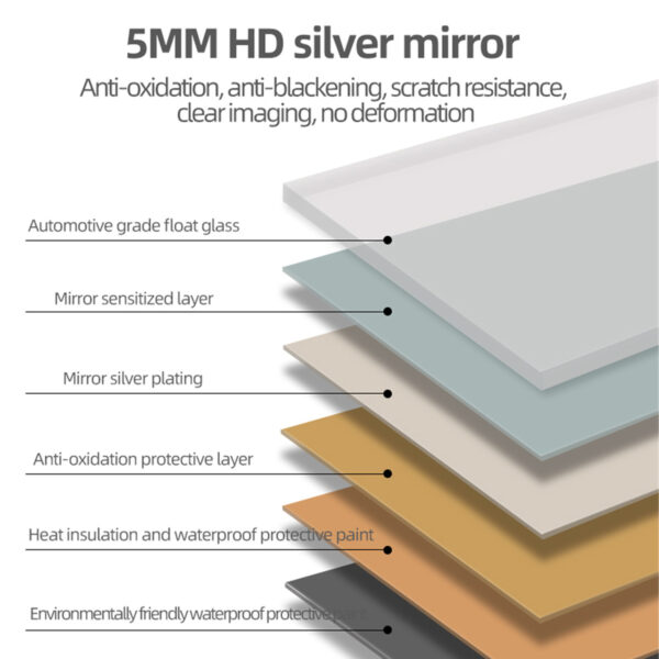 48*32 inch Bathroom Mirror with Led Lights , Anti-Fog Lighted Vanity Mirrors for Wall Mounted, 3 Colors and 5 level Dimmable, Horizontal/Vertical