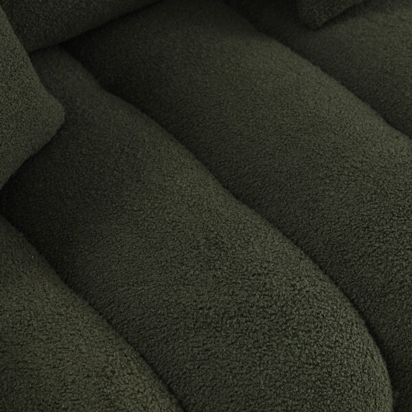 [video]MH 82" Premium Teddy fabric Sofa with 3 Back Pillows and 3 back Cushions Solid Wood Frame 3-Seater Sofa, Oversized Upholstered Chair for Living Room, Bedroom, Apartment and Office