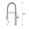 Touchless Kitchen Faucet,Hands Free Automatic Smart Kitchen Faucet