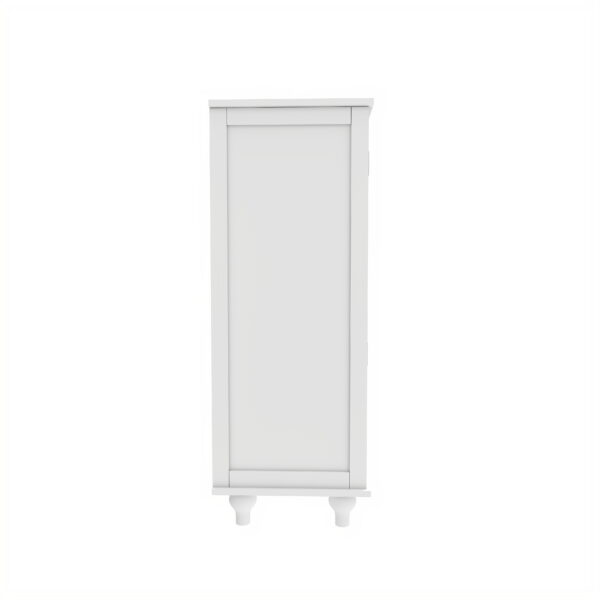 6c981c42ae8240c29a7f0fb8e3aa7f6e_54a802422a7a86f0727e41b49dbc8ef3 Minimalist White Buffet Cabinet with Double Glass Doors and Drawer, Modern Wooden Storage Sideboard Cupboard for Living room, Dining Room Hallway Entryway