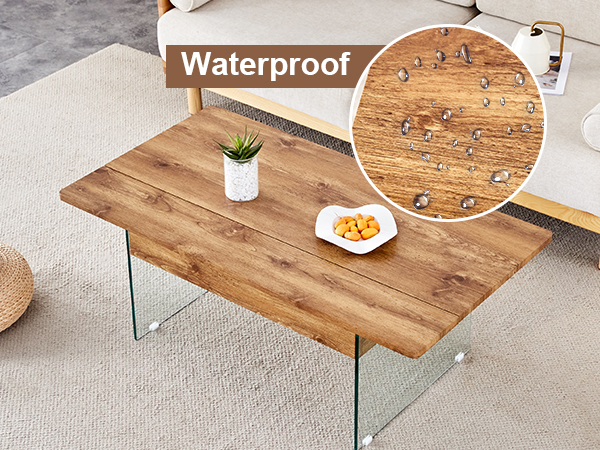 71e099179576434e9262feb0cc199534_5a1a7fae45644d72e2029227bdec71a7 Multifunctional Lift Top Coffee Table -Light Wood Color Grain Sticker, Essential for Modern Homes.Tempered Glass Legs,Lift Top Feature.Perfectly Fitting Into Living Rooms And Office.