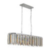 (Same as W1340P189407/L5018) Modern Oval Crystal ceiling chandelier Luxury Home Decor Light Fixture (No Bulbs)