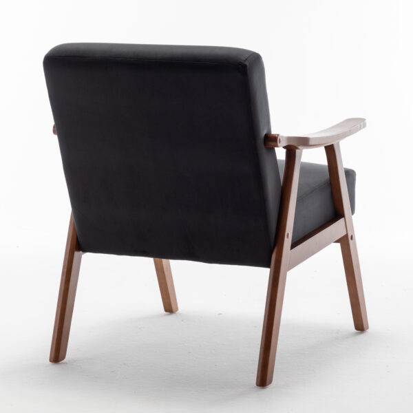 74ea9c3a19764ddeb53b70d02949858f_20240107_d484a796332e8fe99a50e2fc99c9c05e Mid-Century Modern Chair, Living Room Chair with Solid Wood Frame, Accent Chair Extra-Thick Backrest, Wingback Chair for Bedroom, Reading Room, Living Room, Lounge Chair Indoor