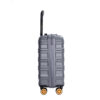 Carry On Luggage  Airline Approved18.5" Carry On Suitcase With TSA Approved Carry On Luggage With Wheels Carry on Bag Hard Shell Suitcases, DARK GREY