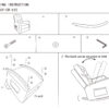 Single sofa reclining chair Japanese chair lazy sofa tatami balcony reclining sofa adjustable chair