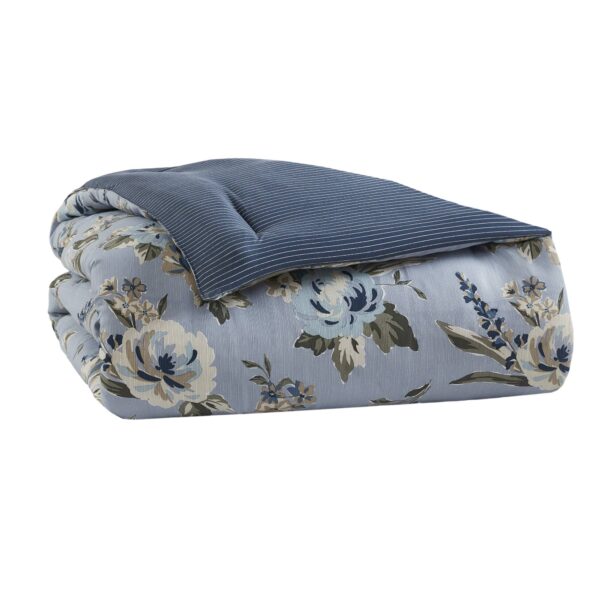 7PCS Queen Vintage Floral Comforter Set