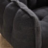 Soft Bean Bag Chair with High Resilient Foam(Chips)for living room and bedroom,Comfortable Square Lazy Sofa with Footstool, Cover for Adults to Gaming, Reading, and Watching TV