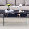 Multifunctional Lift Top Coffee Table -Black Marble Pattern, Essential for Modern Homes.Tempered Glass Legs,Multiple Color Options,Lift Top Feature.Perfectly Fitting Into Both Living Rooms And Office.