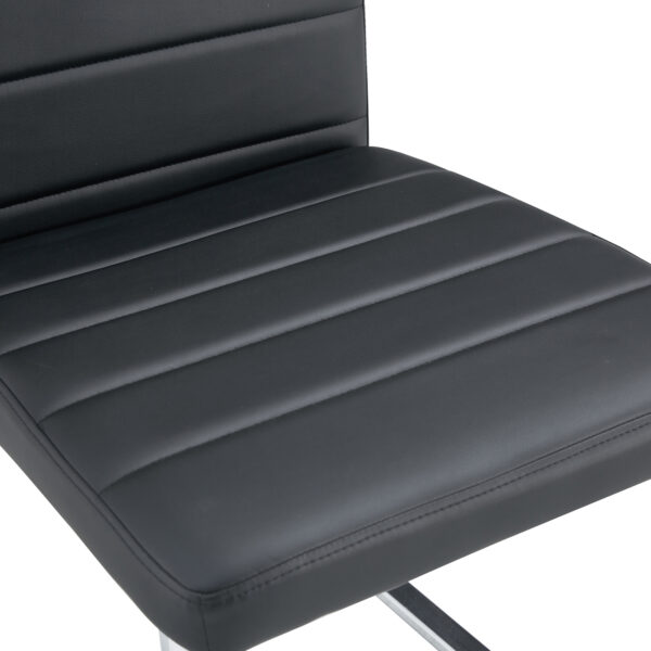 7c351be2aa844963bb9f636348437726_ff1ddfd3a667535daea1e4c1f36069a2 4-Pack - Heavy-duty chairs set: 2.1" thick cushion, iron frame, perfect for home or office. Classic colors, great value W1151134525